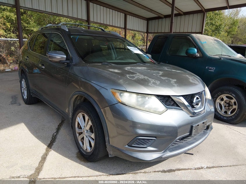 2015 NISSAN ROGUE SV | KNMAT2MT6FP553909 | UPCARS