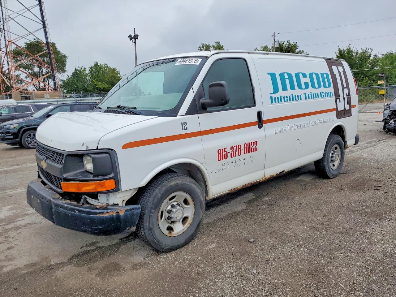 2011 CHEVROLET EXPRESS | 1GCWGFCA8B1120316 | UPCARS