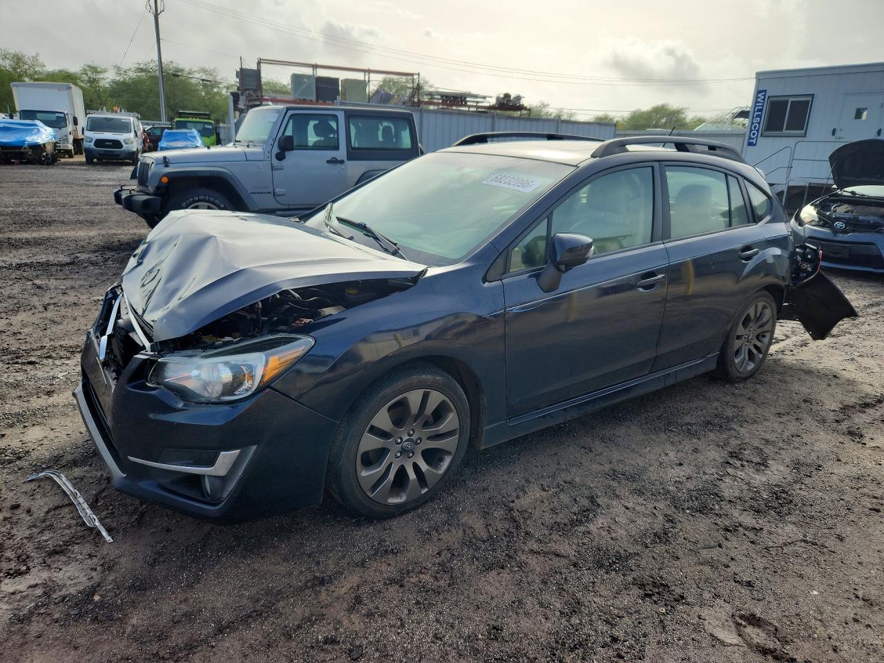 2015 SUBARU IMPREZA SPORT LIMITED | JF1GPAW63FH272361 | UPCARS
