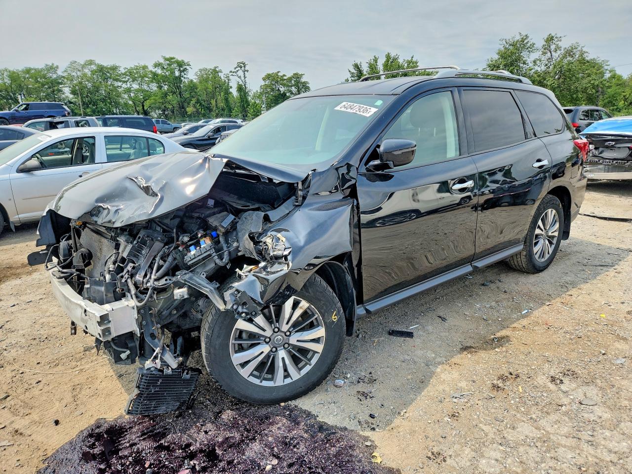 2020 NISSAN PATHFINDER S | 5N1DR2AM5LC621205 | UPCARS