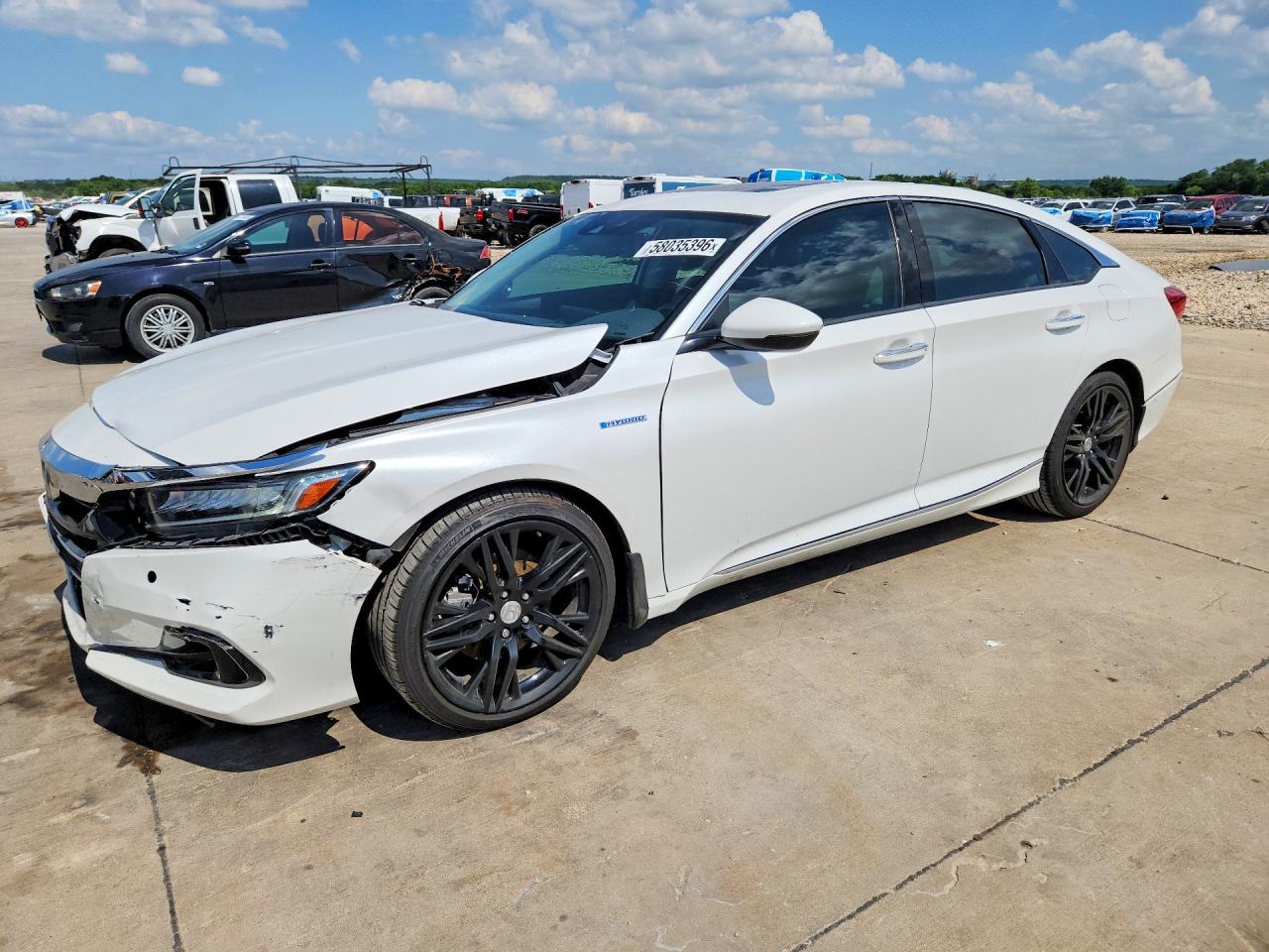 2021 HONDA ACCORD TOURING HYBRID | 1HGCV3F9XMA016391 | UPCARS