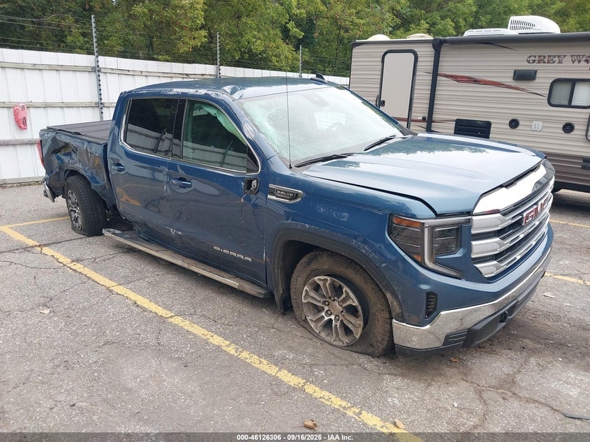 2024 GMC SIERRA 1500 4WD  SHORT BOX SLE | 1GTUUBED6RZ372075 | UPCARS