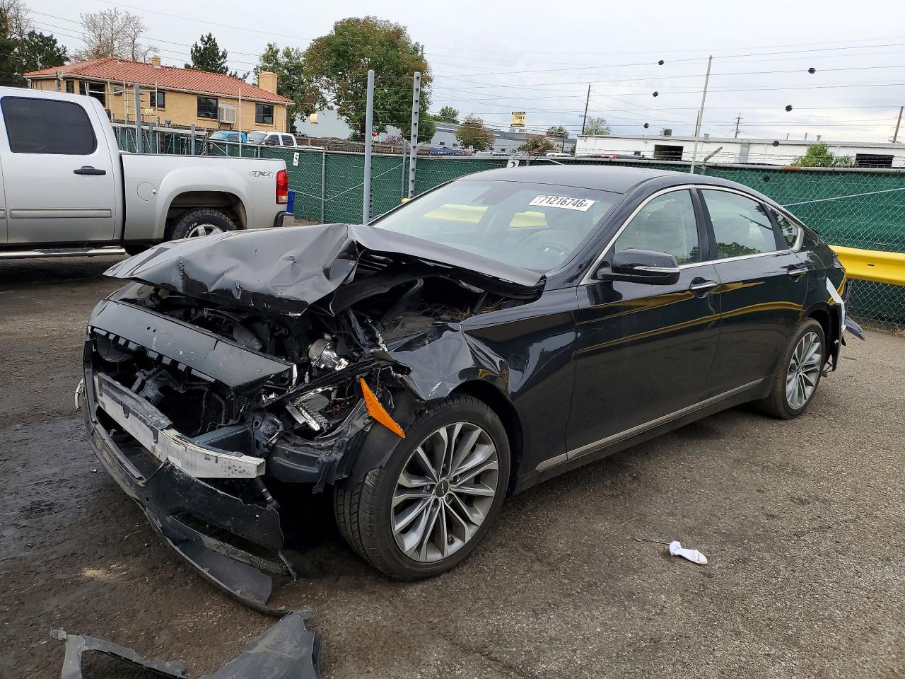 2017 GENESIS G80 3.8 | KMHGN4JE4HU178219 | UPCARS
