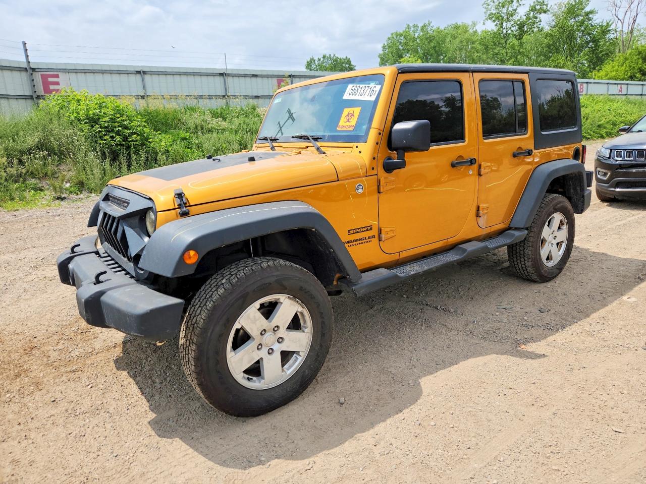 2014 JEEP WRANGLER SPORT | 1C4BJWDG8EL232688 | UPCARS