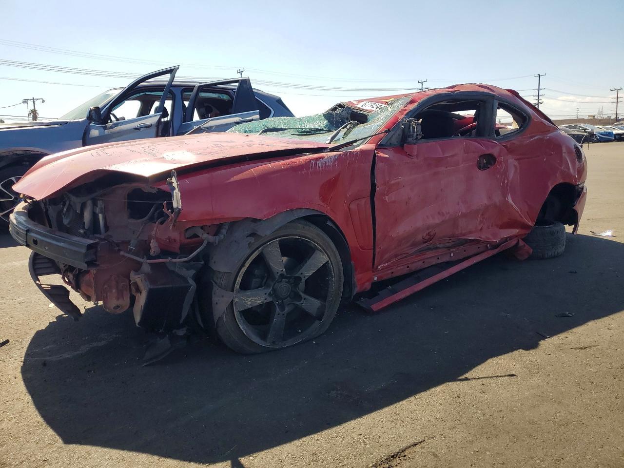 2003 HYUNDAI TIBURON BASE | KMHHM65D63U061660 | UPCARS