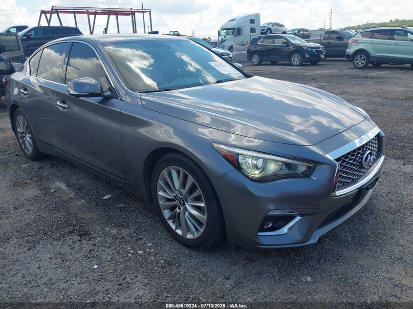 2021 INFINITI Q50 LUXE AWD | JN1EV7BR5MM751415 | UPCARS