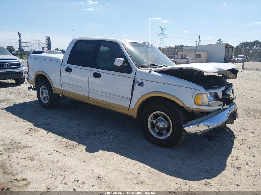 2001 FORD F-150 HARLEY-DAVIDSON EDITION/KING RANCH EDITION/LARIAT/XLT | 1FTRW07L61KA31412 | UPCARS