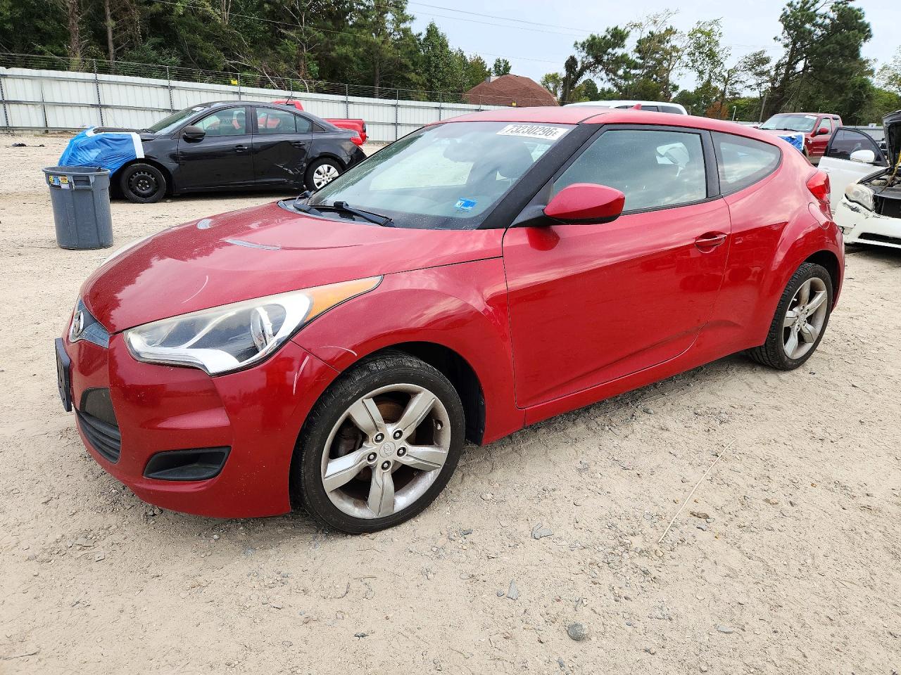 2014 HYUNDAI VELOSTER BASE | KMHTC6AD9EU211850 | UPCARS