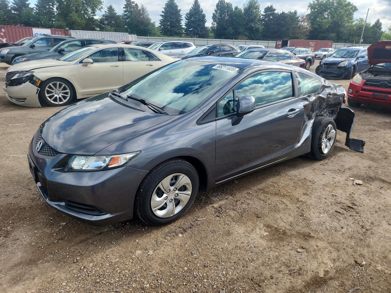 2013 HONDA CIVIC LX | 2HGFG3B56DH517662 | UPCARS
