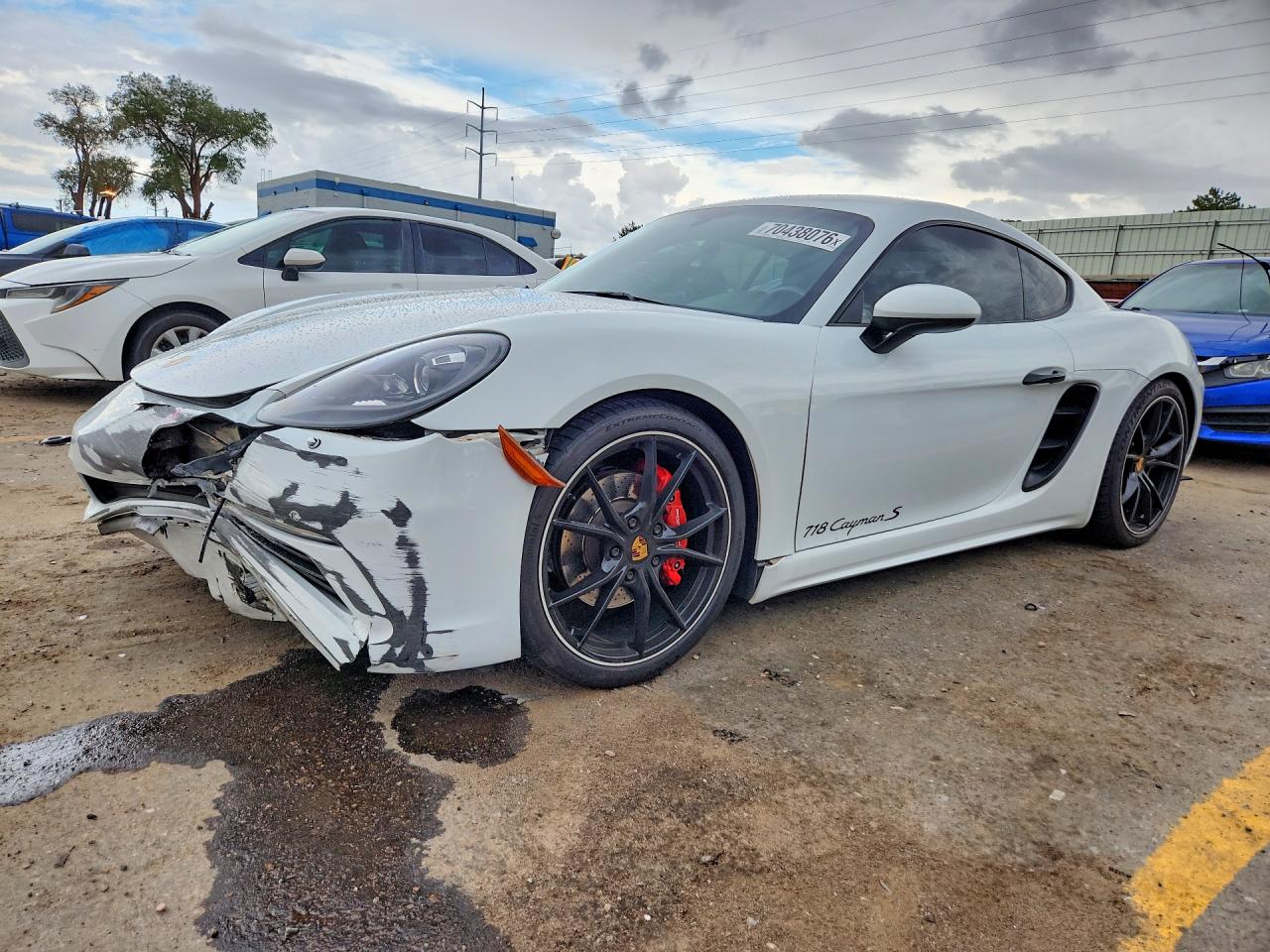 2017 PORSCHE CAYMAN S | WP0AB2A87HS285827 | UPCARS