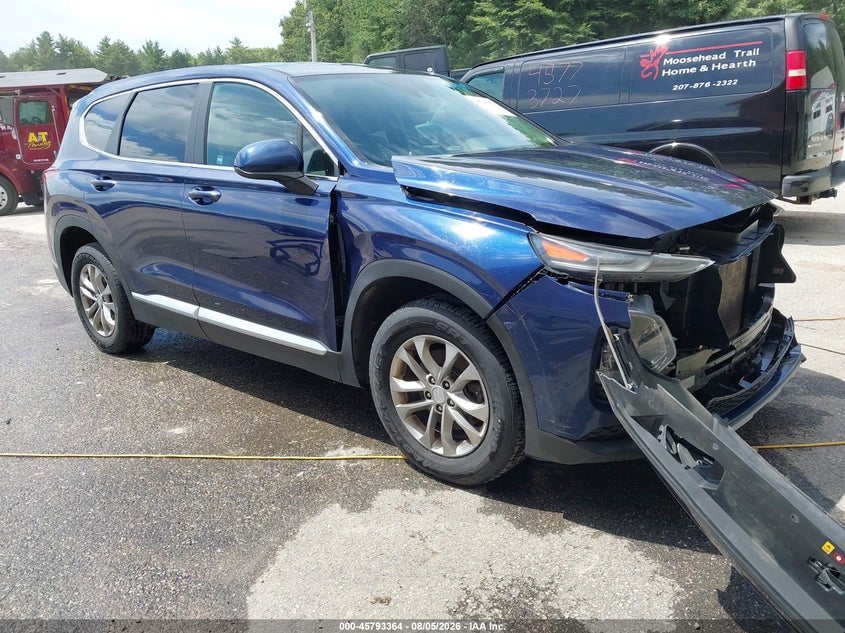 2019 HYUNDAI SANTA FE SE | 5NMS2CAD6KH015241 | UPCARS