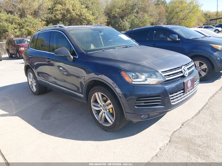 2012 VOLKSWAGEN TOUAREG TDI EXECUTIVE | WVGFK9BP6CD003741 | UPCARS
