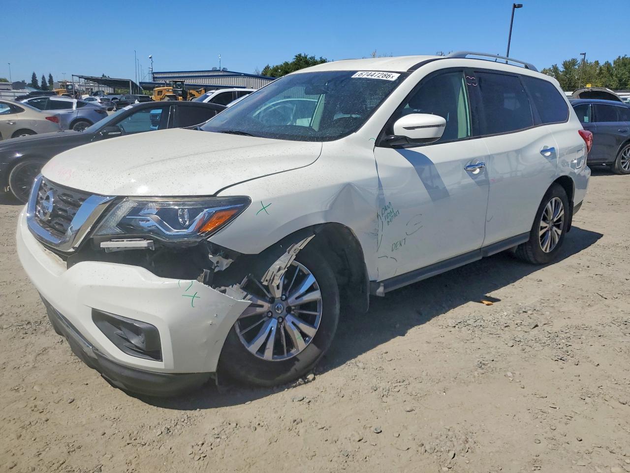 2018 NISSAN PATHFINDER S | 5N1DR2MM0JC620701 | UPCARS
