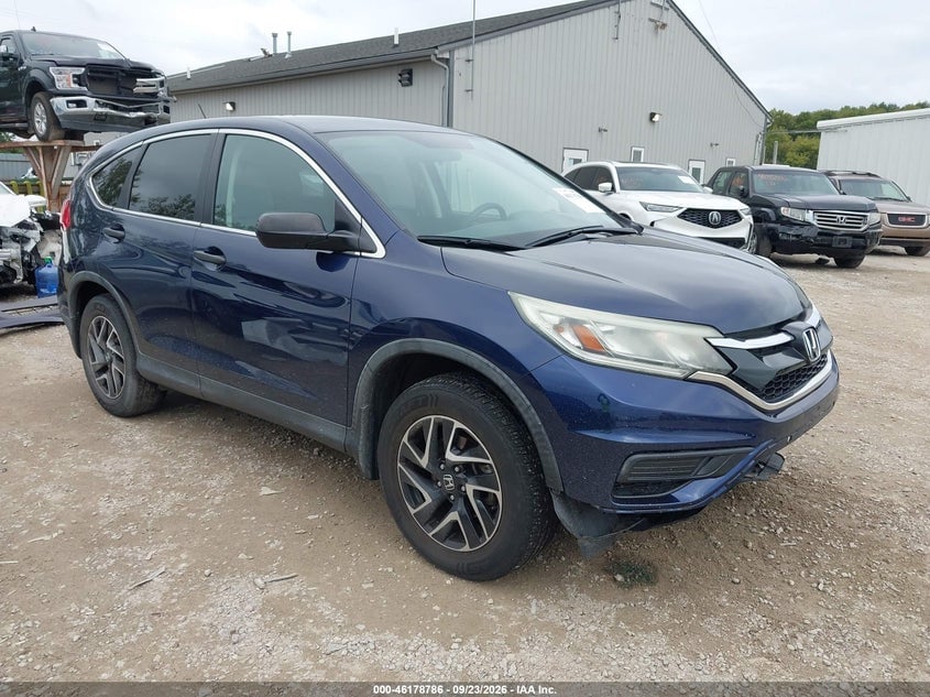 2016 HONDA CR-V SE | 5J6RM4H43GL038285 | UPCARS