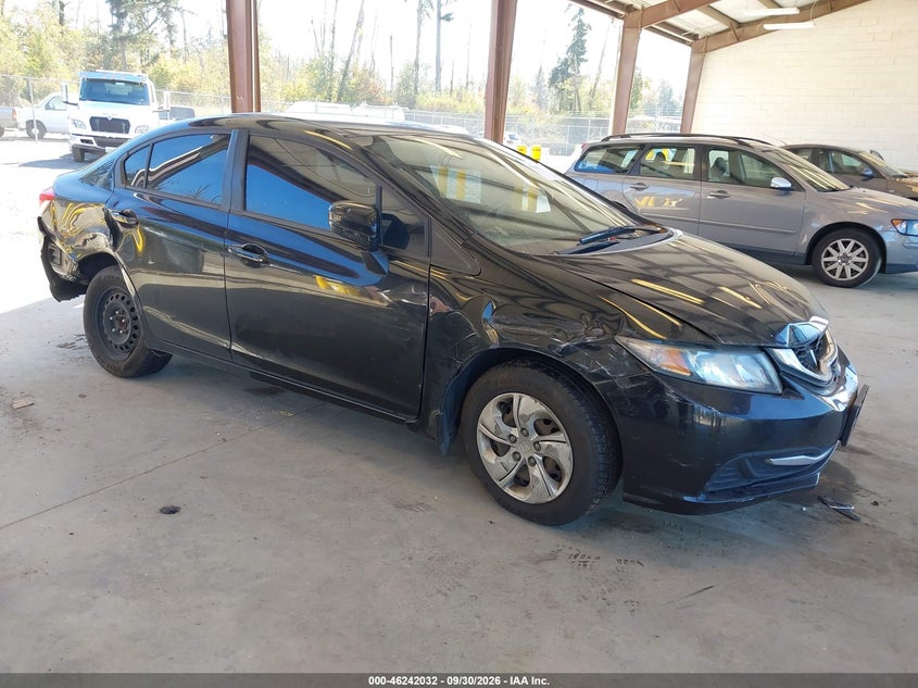 2014 HONDA CIVIC LX | 19XFB2F56EE207820 | UPCARS