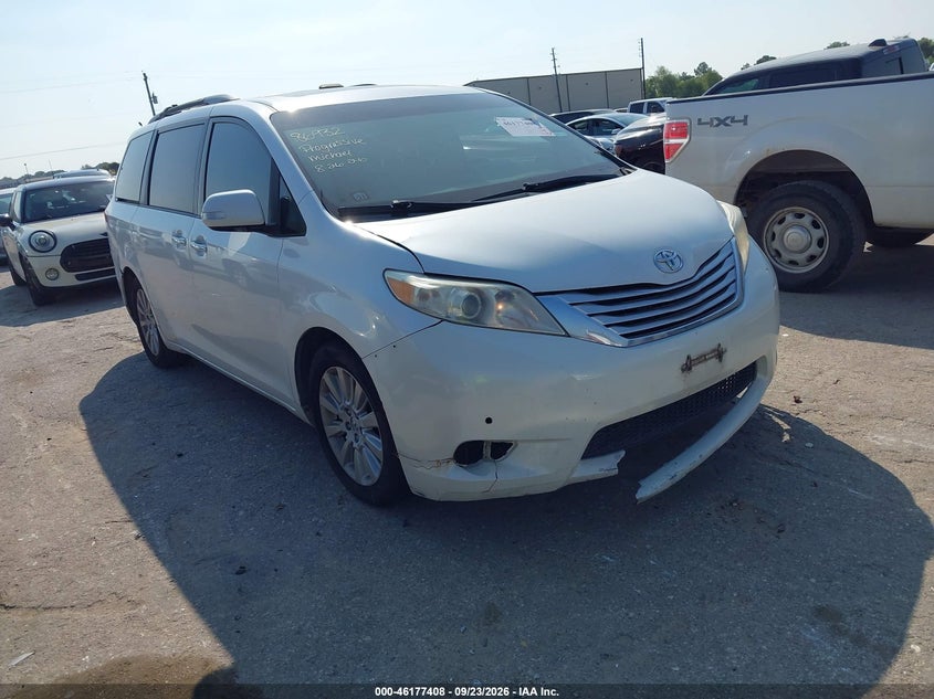 2014 TOYOTA SIENNA LIMITED V6 7 PASSENGER | 5TDYK3DC3ES430208 | UPCARS