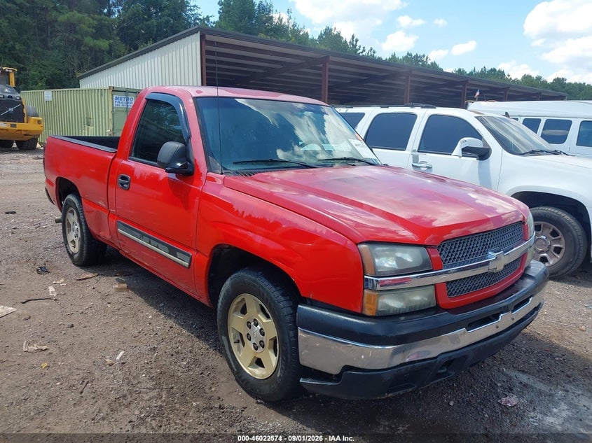 2005 CHEVROLET SILVERADO 1500 LS | 1GCEC14V35Z130303 | UPCARS