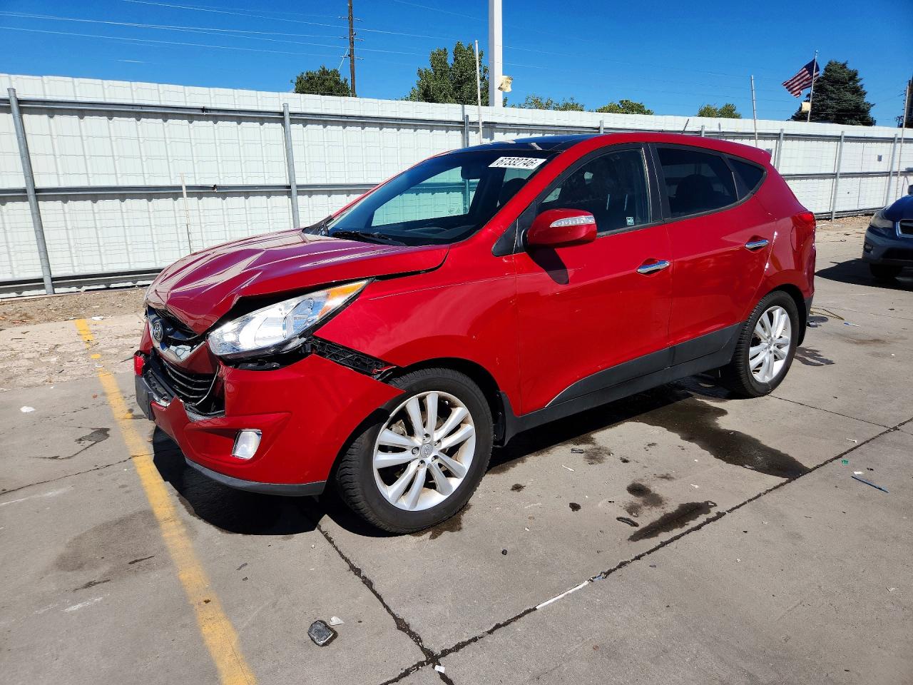 2012 HYUNDAI TUCSON LIMITED | KM8JUCACXCU509945 | UPCARS