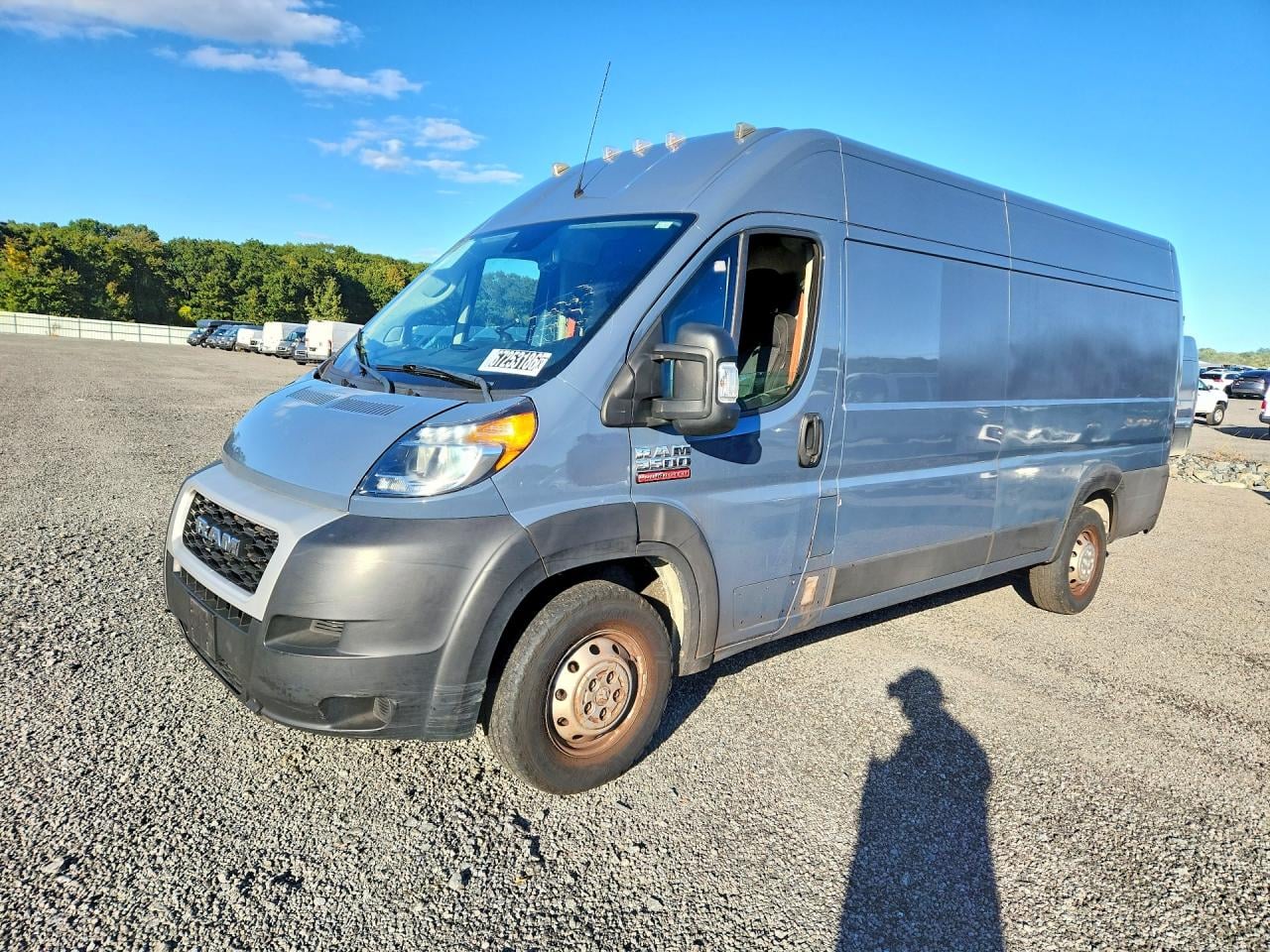 2021 RAM PROMASTER 3500 DELIVERY VAN | 3C6MRVJG9ME544341 | UPCARS