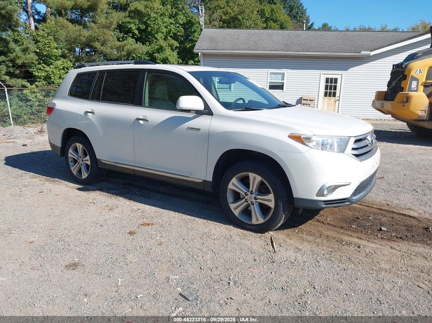 2012 TOYOTA HIGHLANDER LIMITED V6 | 5TDDK3EH1CS115560 | UPCARS