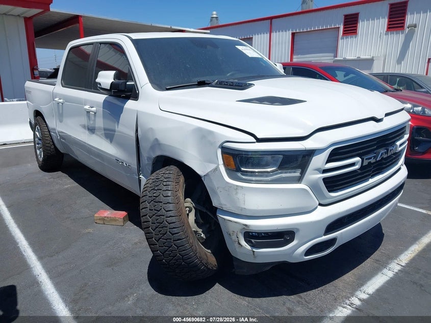 2023 RAM 1500 LARAMIE  4X4 5'7 BOX | 1C6SRFJT2PN631234 | UPCARS