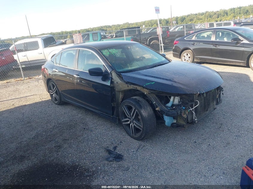 2017 HONDA ACCORD SPORT SE | 1HGCR2F13HA142607 | UPCARS