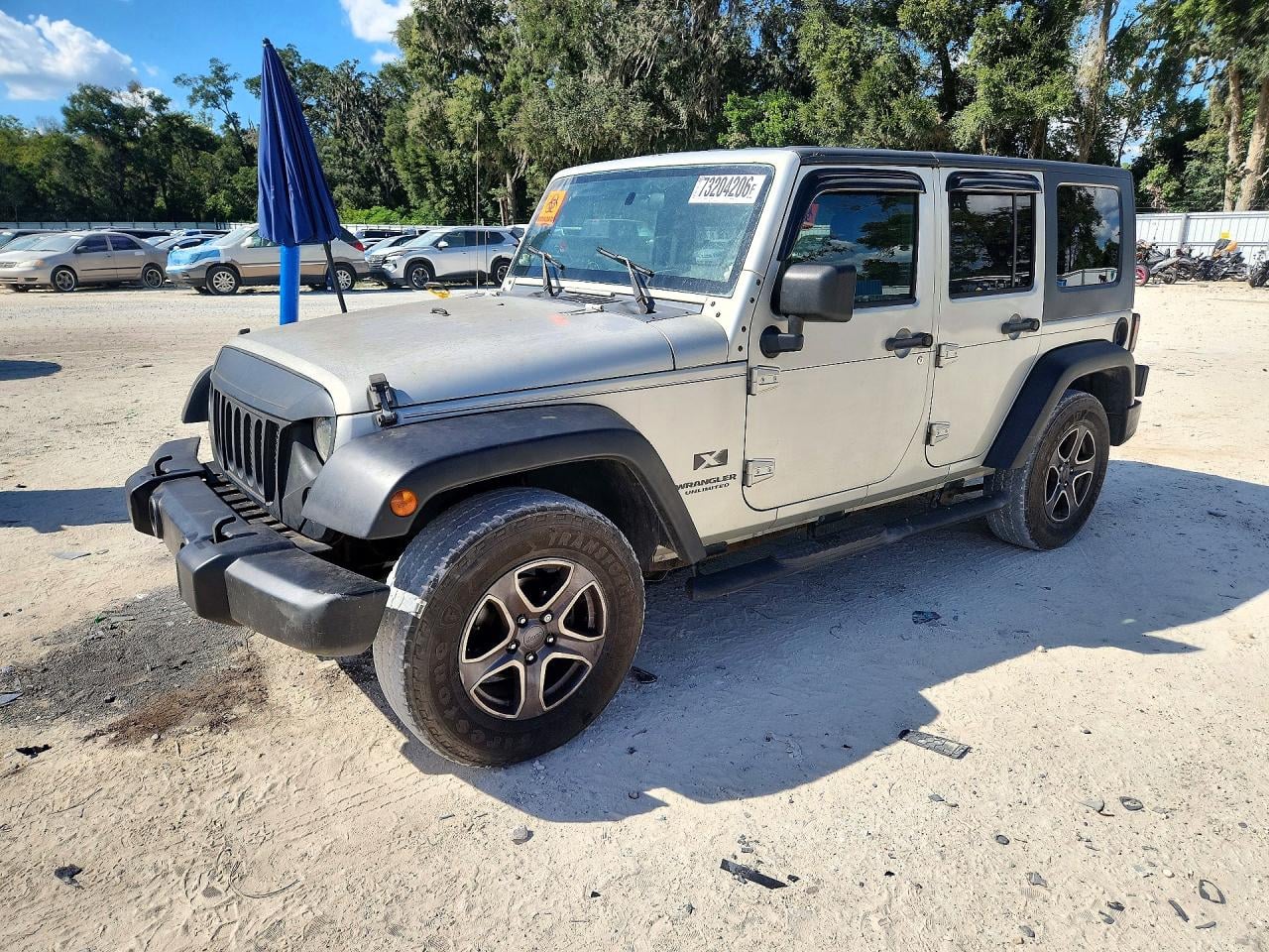 2007 JEEP WRANGLER X | 1J4GB39147L184495 | UPCARS