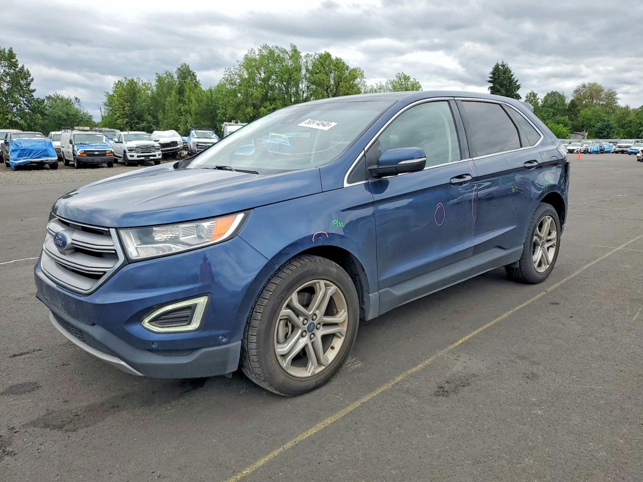 2017 FORD EDGE TITANIUM | 2FMPK4K81HBC27335 | UPCARS