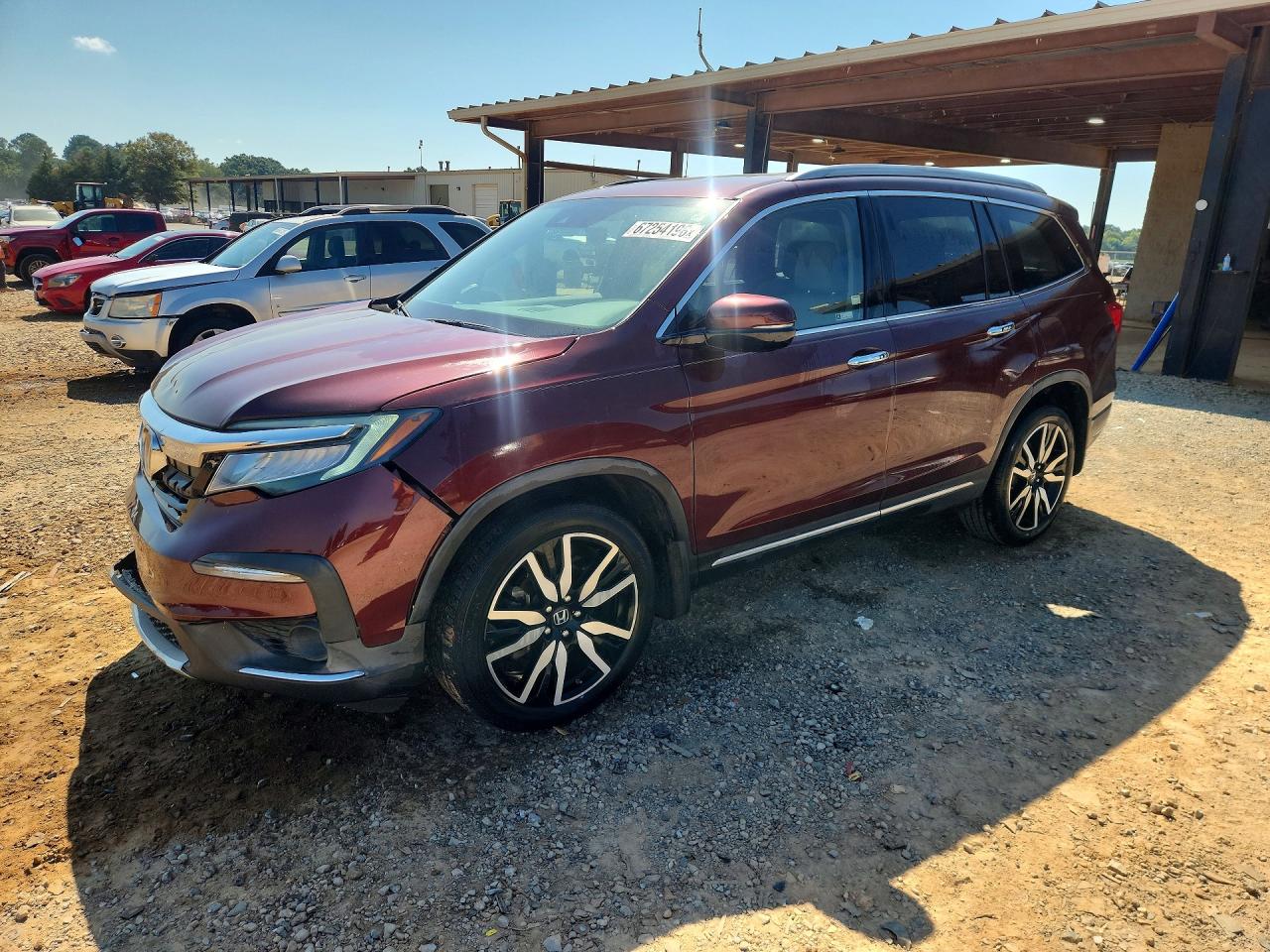 2021 HONDA PILO TOURING | 5FNYF5H9XMB040272 | UPCARS