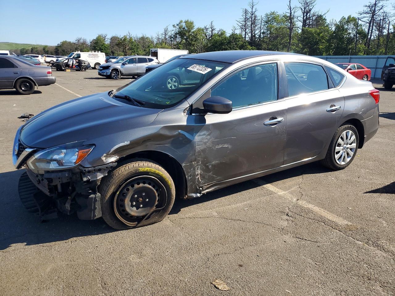 2017 NISSAN SENTRA S | 3N1AB7AP1HY222070 | UPCARS