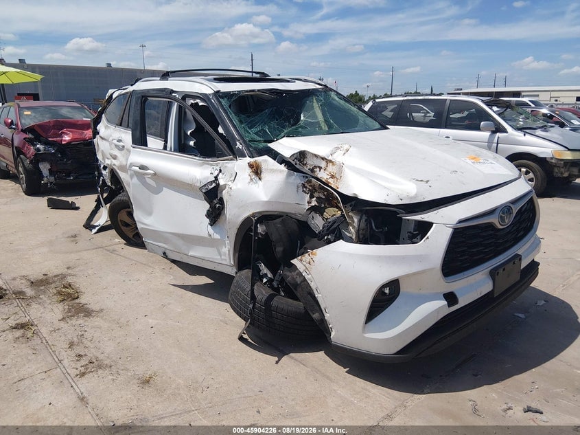 2023 TOYOTA HIGHLANDER HYBRID XLE BRONZE | 5TDAARAH1PS519608 | UPCARS