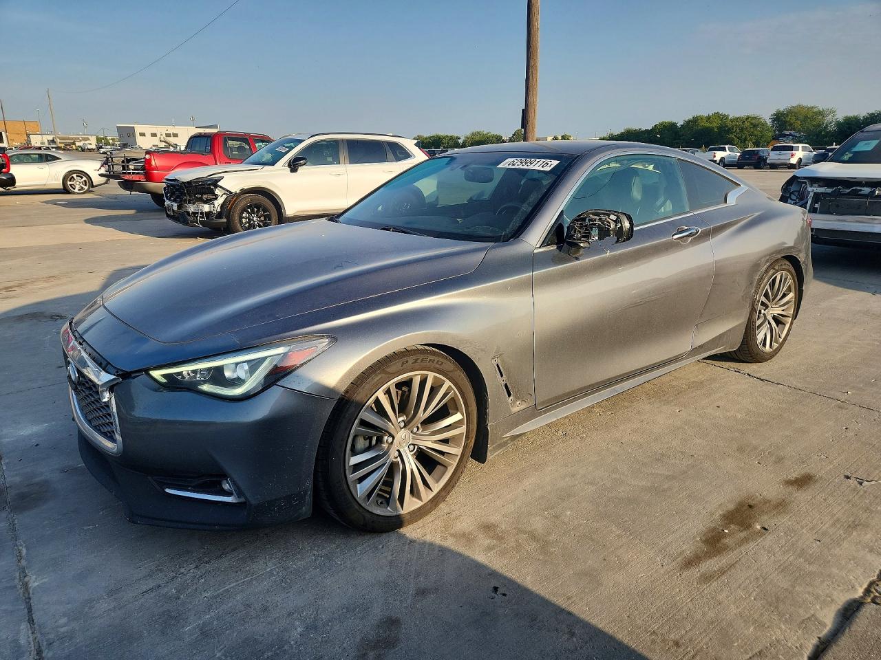2018 INFINITI Q60 3.0T LUXE | JN1EV7EK6JM341913 | UPCARS