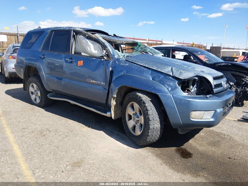 2004 TOYOTA 4RUNNER LIMITED V8 | JTEBT17R740043911 | UPCARS