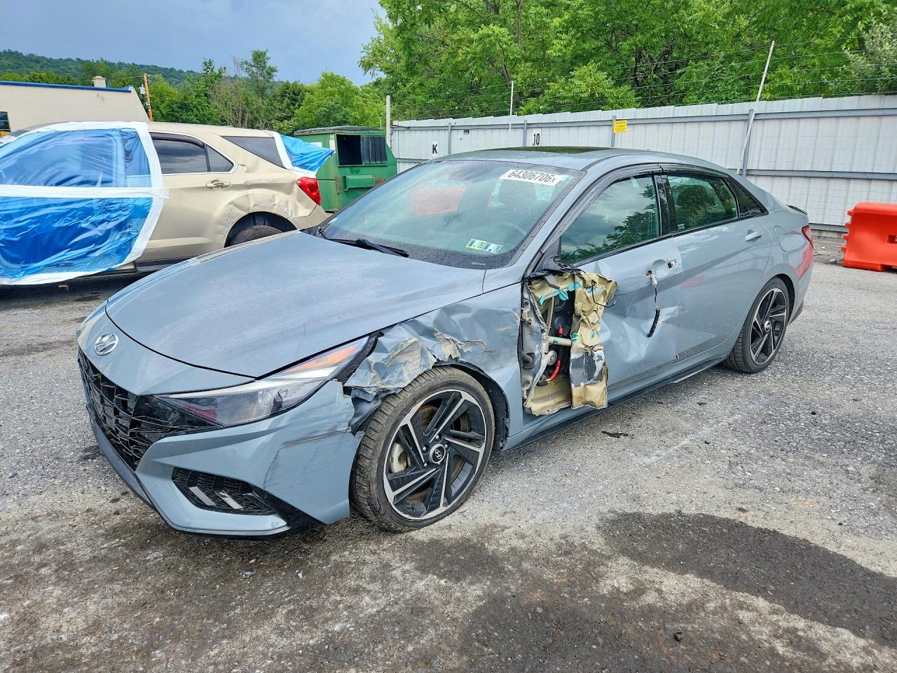 2022 HYUNDAI ELANTRA N LINE | KMHLR4AF3NU329588 | UPCARS