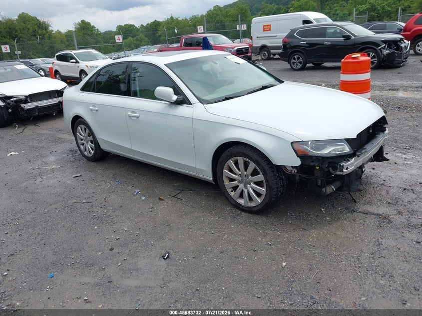 2012 AUDI A4 2.0T PREMIUM | WAUBFAFL3CA117534 | UPCARS