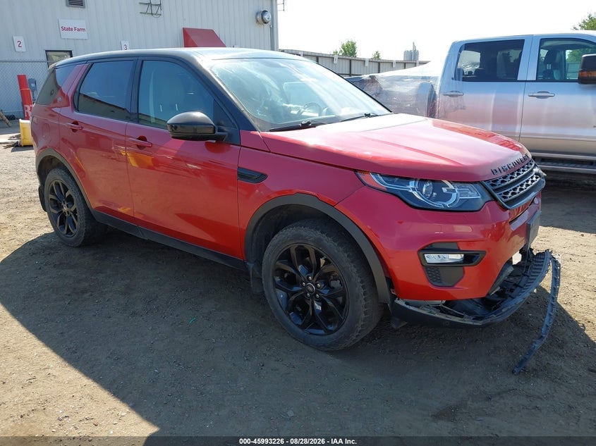 2016 LAND ROVER DISCOVERY SPORT HSE | SALCR2BGXGH620917 | UPCARS