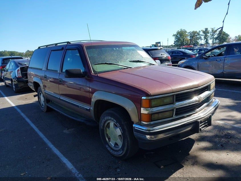 1998 CHEVROLET SUBURBAN 1500 | 1GNFK16R6WJ345916 | UPCARS