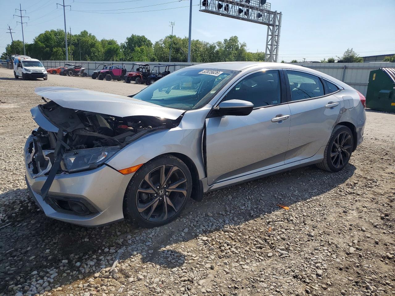 2020 HONDA CIVIC SPORT | 19XFC2F8XLE029320 | UPCARS