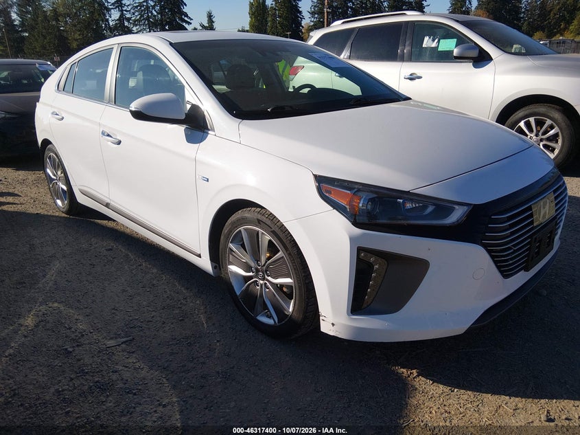 2019 HYUNDAI IONIQ HYBRID LIMITED | KMHC85LC5KU112860 | UPCARS
