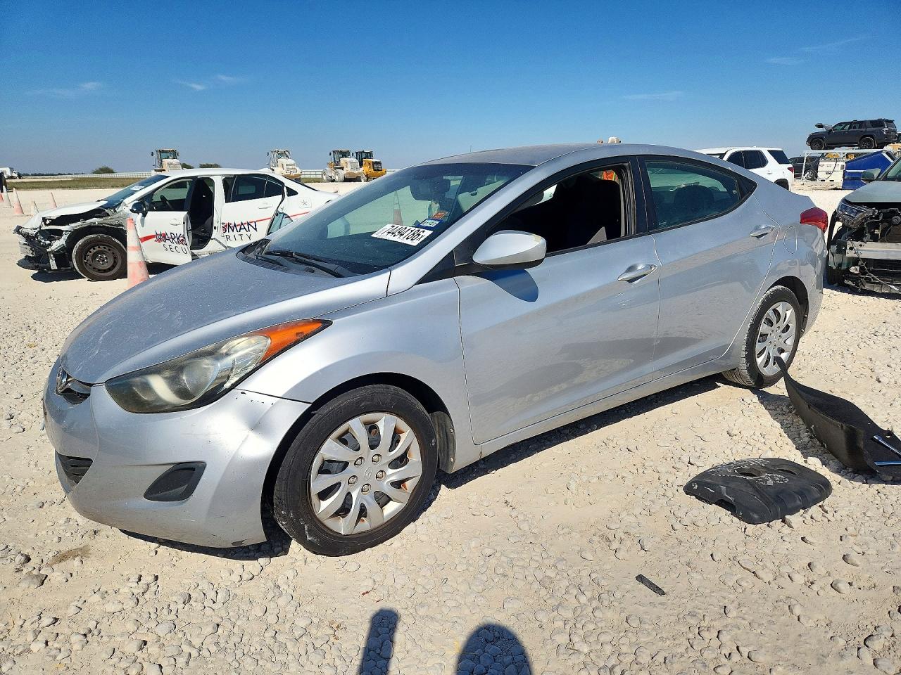 2012 HYUNDAI ELANTRA GLS | 5NPDH4AE0CH079513 | UPCARS