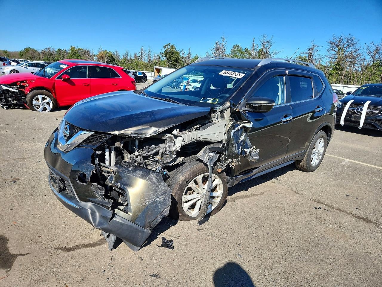 2016 NISSAN ROGUE SV | KNMAT2MV4GP635057 | UPCARS