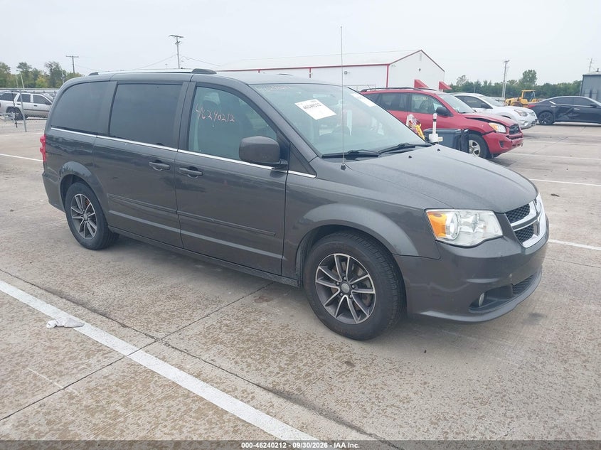 2017 DODGE GRAND CARAVAN SXT | 2C4RDGCG5HR574494 | UPCARS