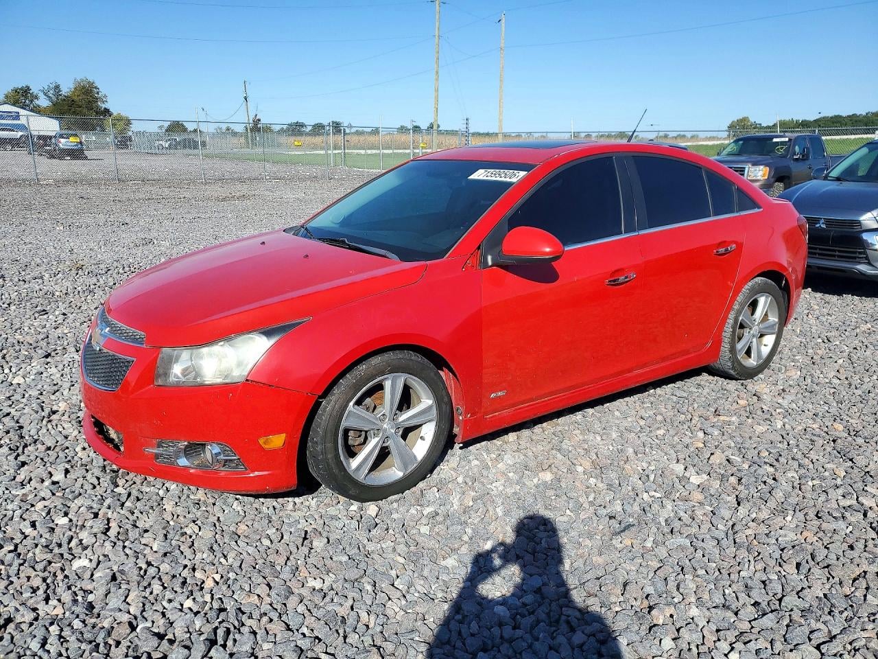 2012 CHEVROLET CRUZE LT | 1G1PG5SC5C7242642 | UPCARS