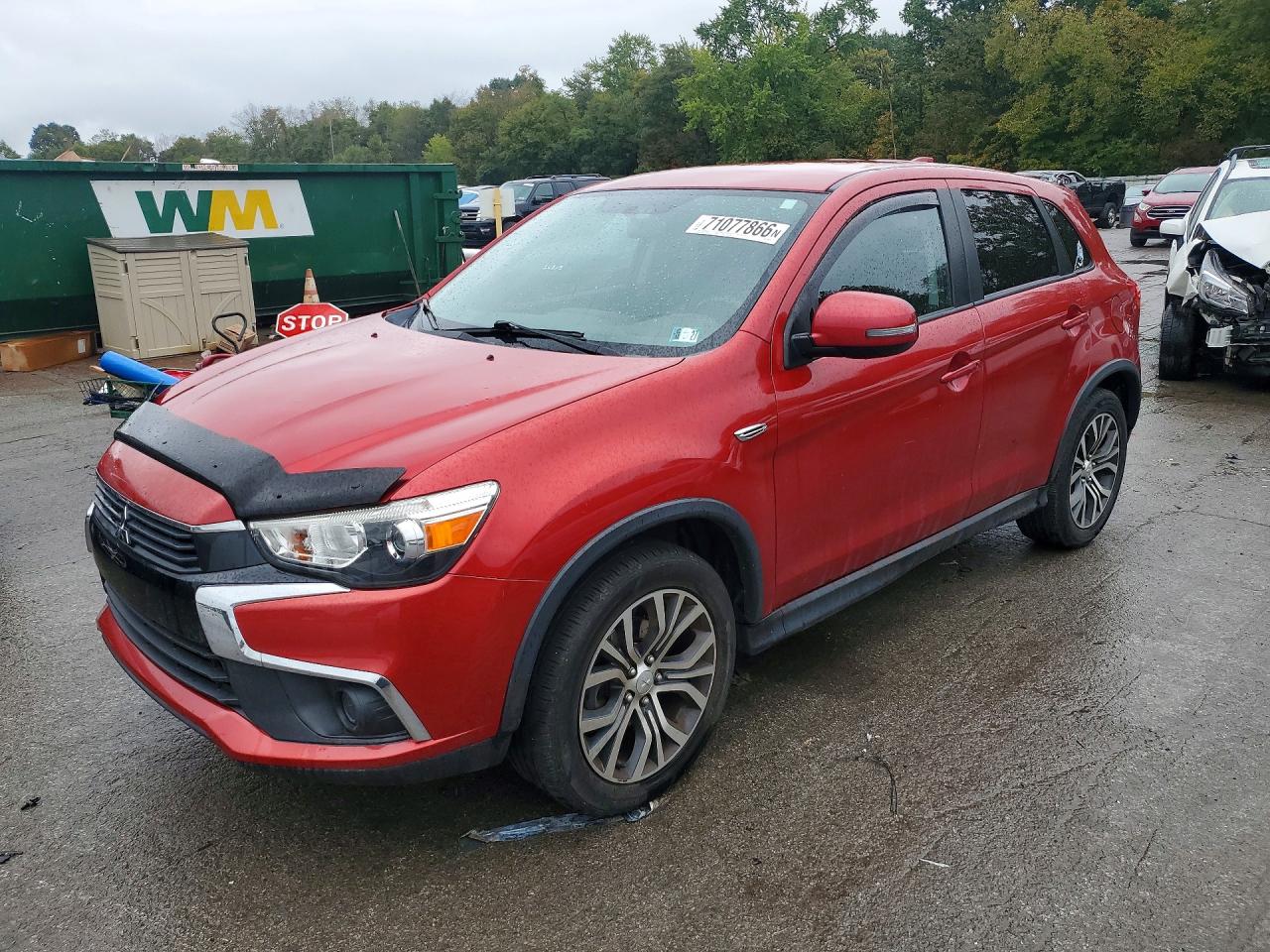 2017 MITSUBISHI OUTLANDER ES | JA4AP3AU1HZ066979 | UPCARS