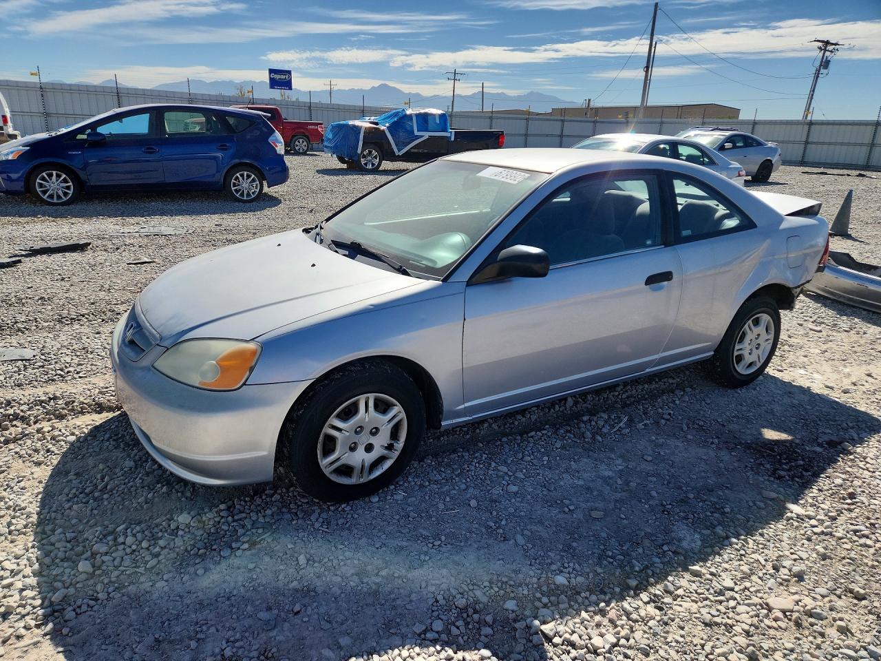 2001 HONDA CIVIC DX | 1HGEM22281L070223 | UPCARS