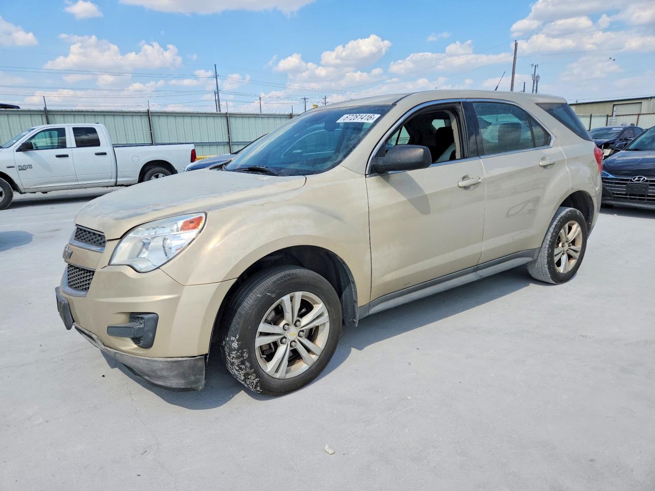 2012 CHEVROLET EQUINOX LS | 2GNALBEKXC1277109 | UPCARS