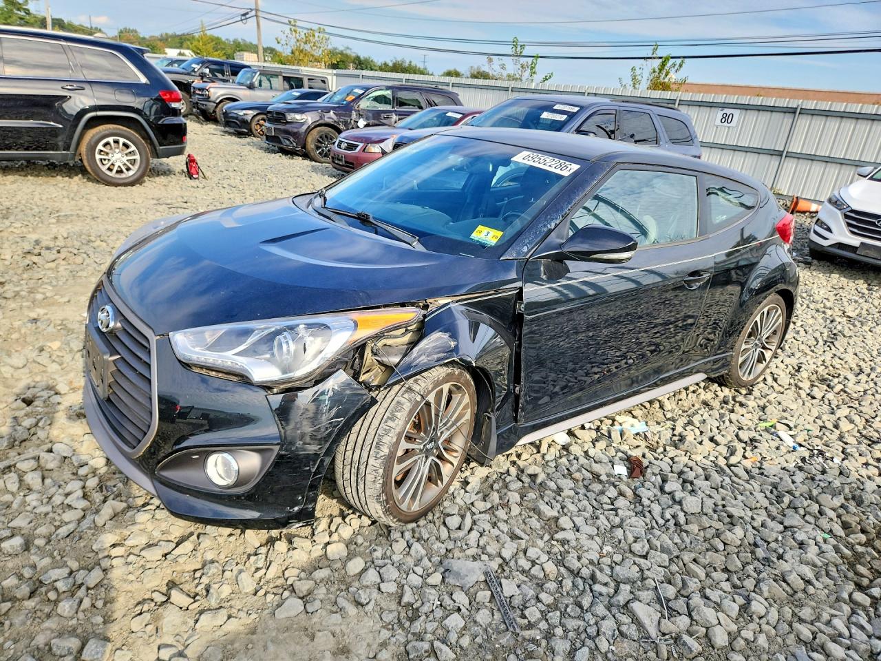 2016 HYUNDAI VELOSTER TURBO | KMHTC6AE6GU273850 | UPCARS