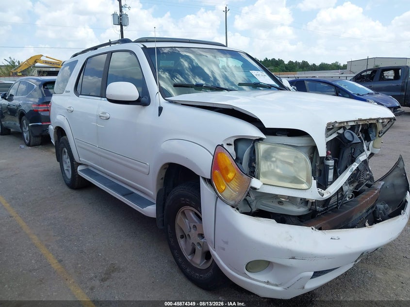 2002 TOYOTA SEQUOIA LIMITED V8 | 5TDZT38A22S103272 | UPCARS