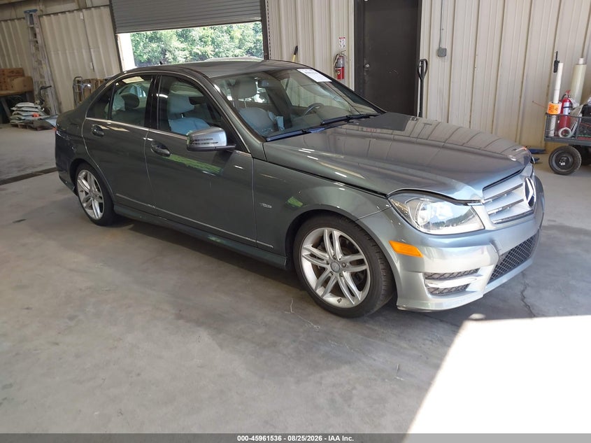 2012 MERCEDES-BENZ C 250 SPORT | WDDGF4HBXCR235733 | UPCARS