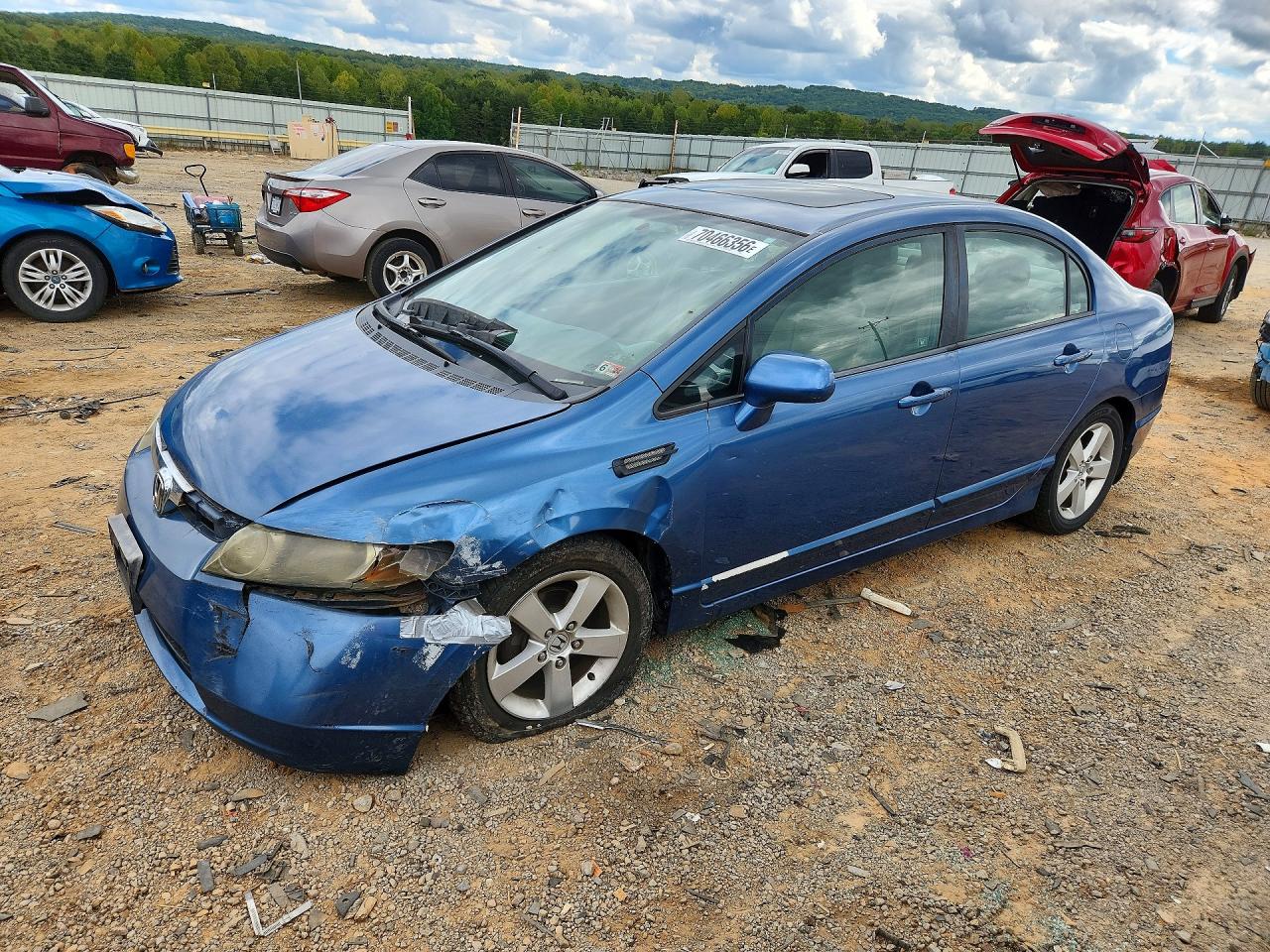 2007 HONDA CIVIC | 1HGFA16887L069832 | UPCARS